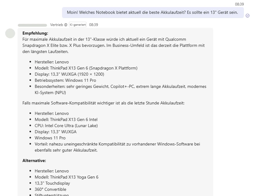 Fach-Agent für den Vertrieb bei der Arbeit